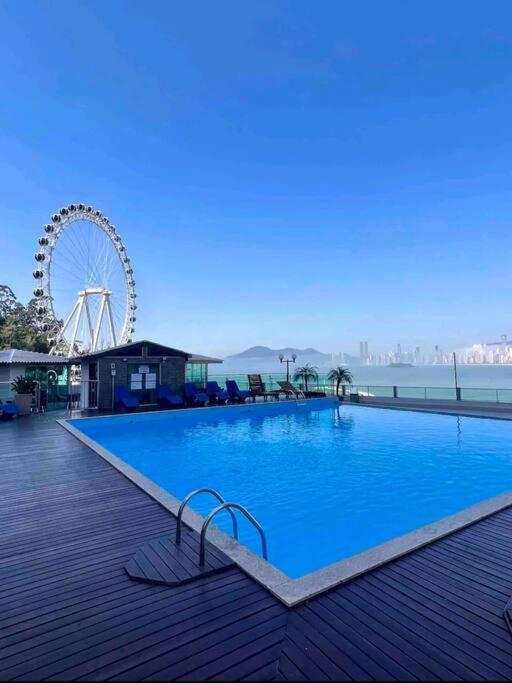 Piscina A Beira-Mar, Tranquilidade E Qualidade No Melhor De Bc Balneário Camboriú Exterior foto